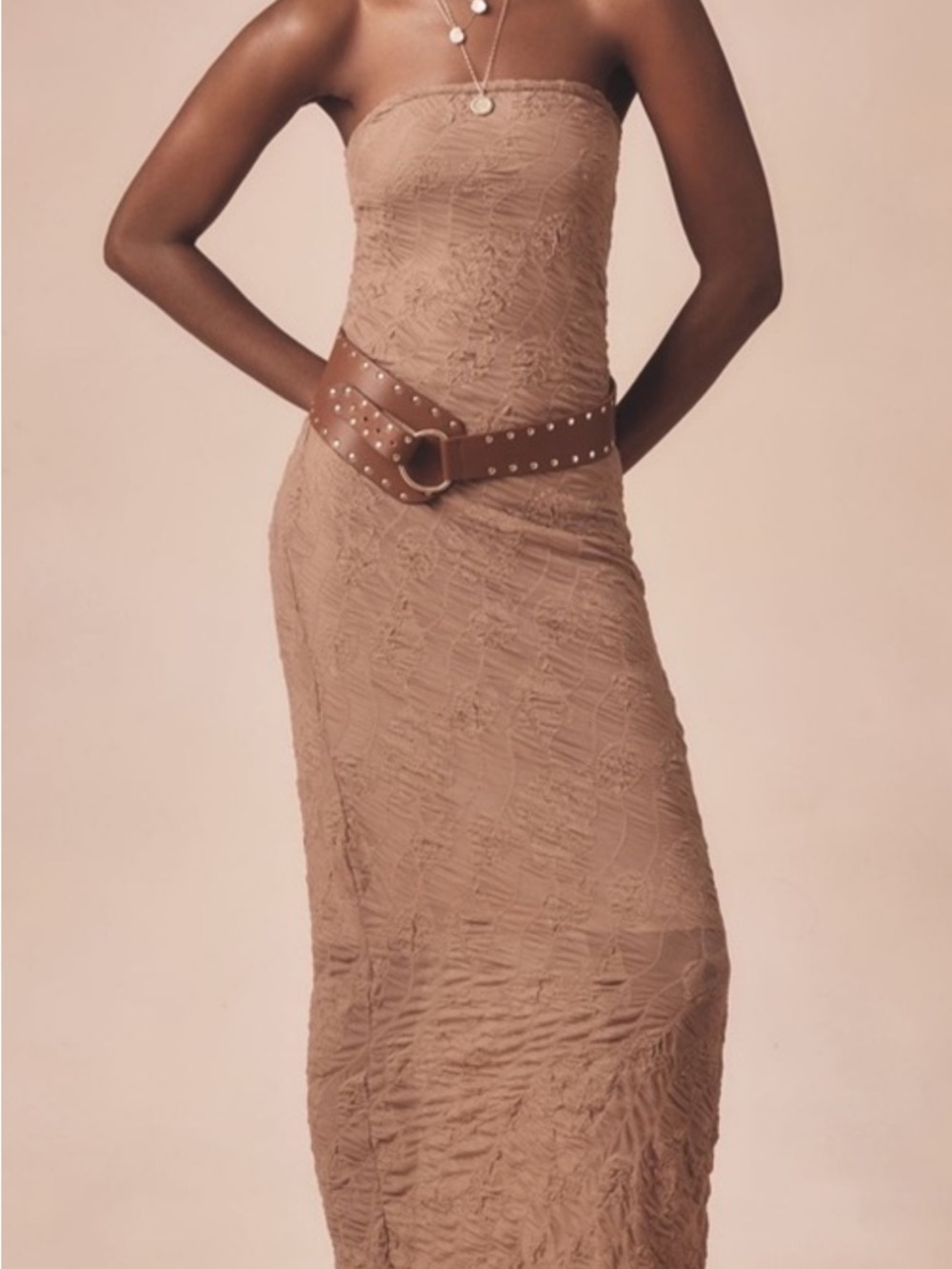 NWT Anthropologie Textured Sleeveless Dress